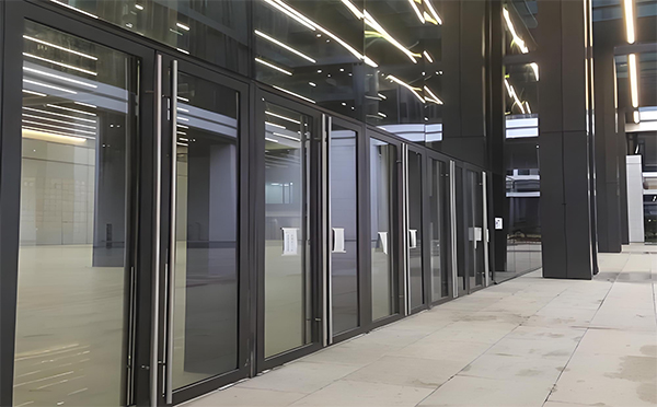 长武玻璃地弹门 长武玻璃地弹门