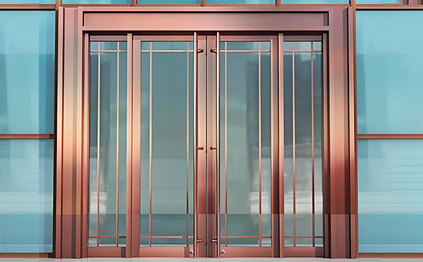 长武玻璃地弹门