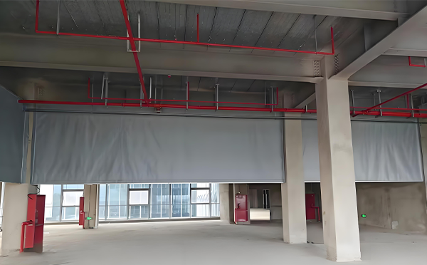 长武防火布挡烟垂壁