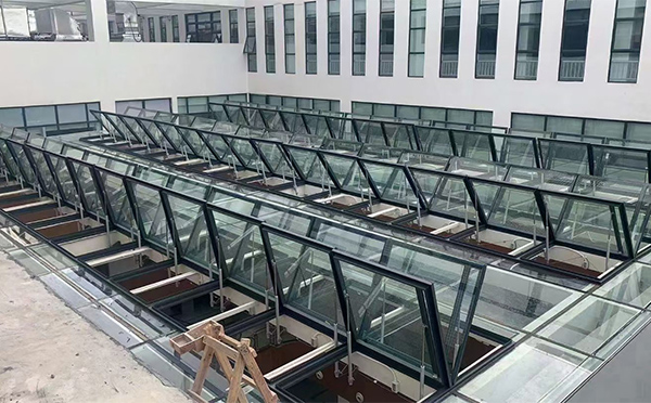 百安科技有限公司近期长武排烟窗项目案例分享 百安科技有限公司近期长武排烟窗项目案例分享